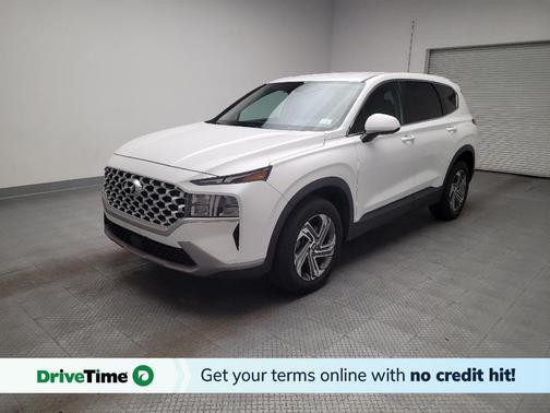 Quartz White 2021 Hyundai SANTA FE SE