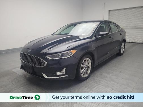 Alto Blue Metallic Tinted Clearcoat 2020 Ford Fusion Hybrid Titanium