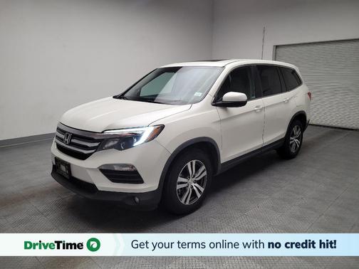 White Diamond Pearl 2018 Honda Pilot EX-L