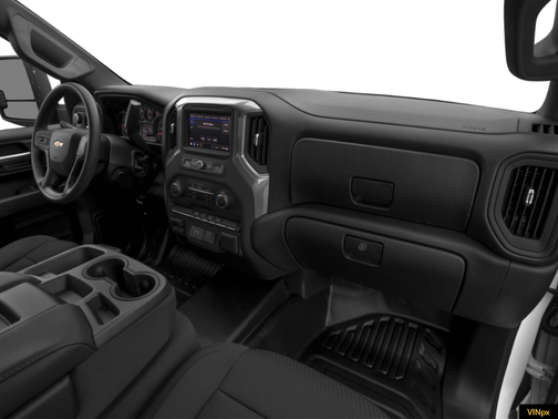 Summit White 2022 Chevrolet Silverado 2500 Custom
