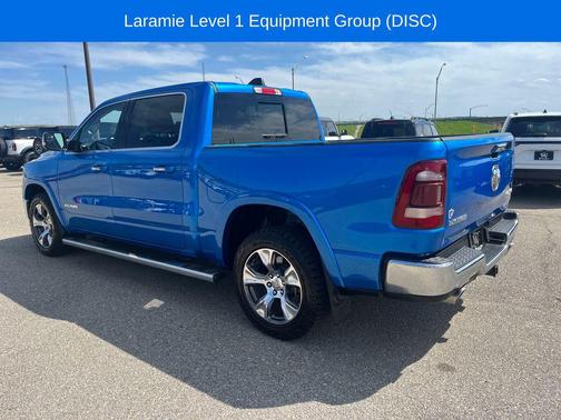 Hydro Blue Pearlcoat 2022 RAM 1500 Laramie