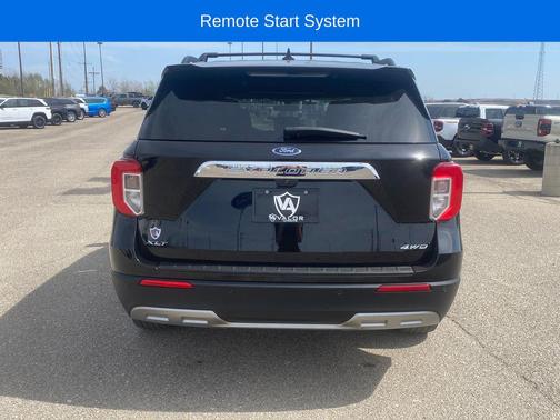 Agate Black Metallic 2023 Ford Explorer XLT