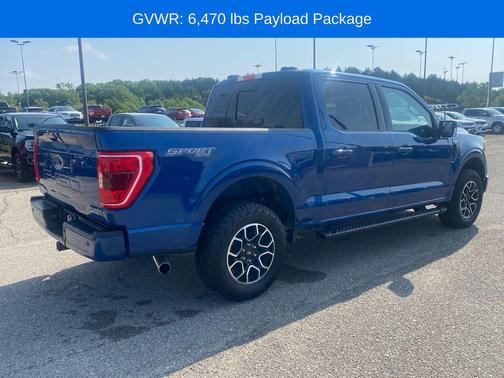 Atlas Blue Metallic 2023 Ford F-150 XLT