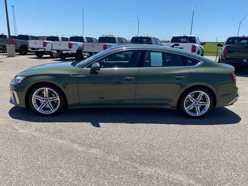 District Green Metallic 2022 Audi A5 Sportback 45 S Line Premium Plus