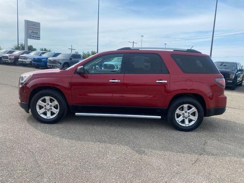 Crystal Red Tint 2014 GMC Acadia SLE-2