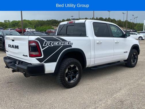 Bright White Clearcoat 2020 RAM 1500 Rebel