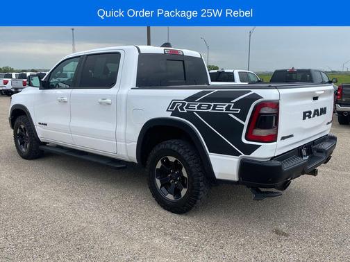 Bright White Clearcoat 2020 RAM 1500 Rebel