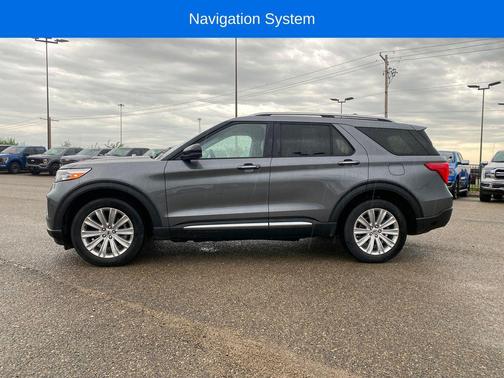 Carbonized Gray Metallic 2023 Ford Explorer Limited