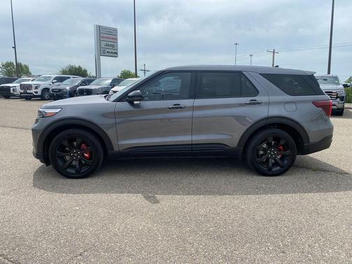 Carbonized Gray Metallic 2021 Ford Explorer ST
