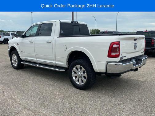 Pearl White 2021 RAM 2500 Laramie Crew Cab 4x4 6'4' Box