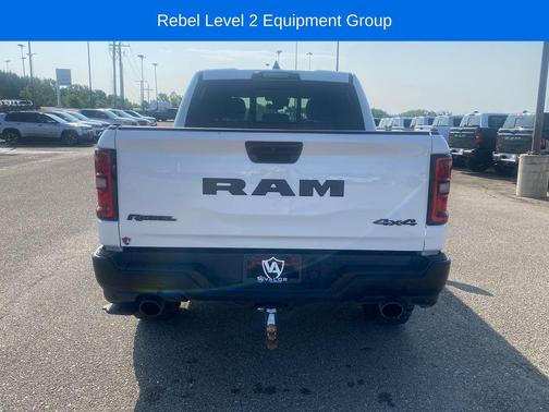 Bright White Clearcoat 2025 RAM 1500 Rebel