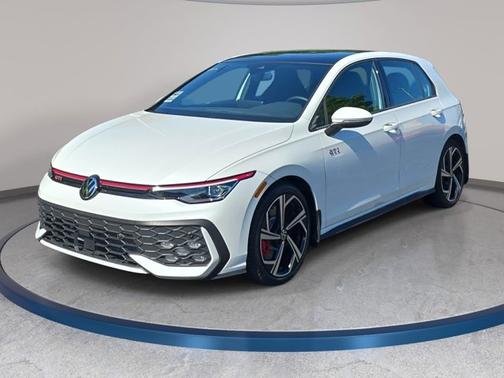 Opal White Pearl Effect 2025 Volkswagen Golf GTI 2.0T SE