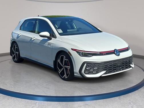 Opal White Pearl Effect 2025 Volkswagen Golf GTI 2.0T SE