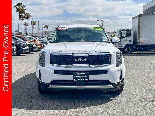 Glacial White Pearl 2022 Kia Telluride LX