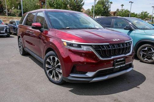 Flare Red 2024 Kia Carnival EX