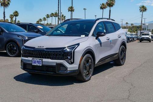 Wolf Gray 2026 Kia Sportage Hybrid X-Line