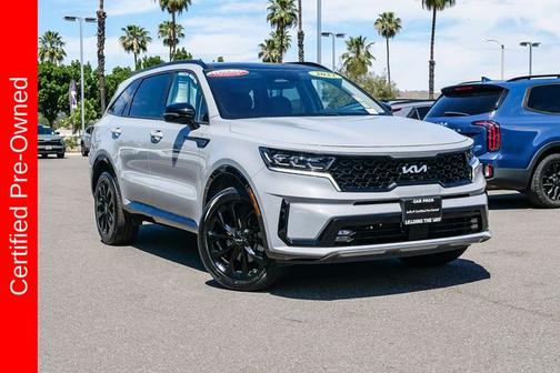 Wolf Gray 2022 Kia Sorento SX