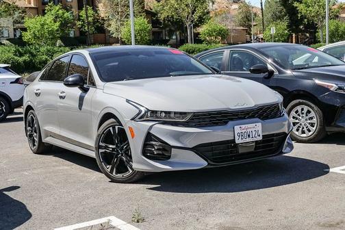 Wolf Gray 2022 Kia K5 GT-Line