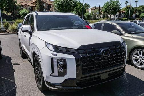 Hyper White 2025 Hyundai PALISADE Calligraphy Night Edition