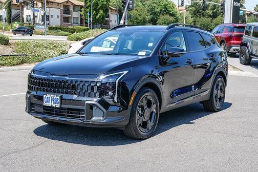 Fusion Orange 2026 Kia Sportage Plug-In Hybrid X-Line