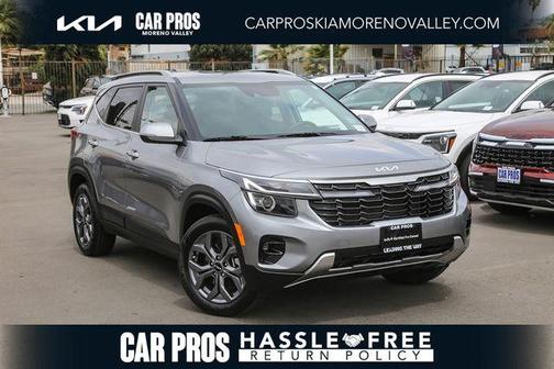 Steel Gray 2024 Kia Seltos S