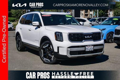 Glacial White Pearl 2024 Kia Telluride EX