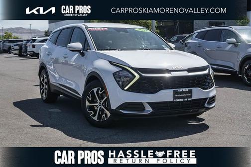 White Pearl 2023 Kia Sportage EX