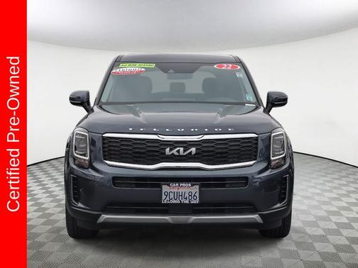 Gravity Gray 2022 Kia Telluride LX