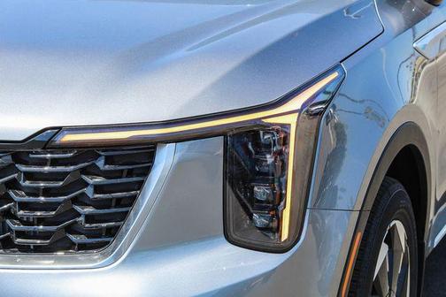 Steel Gray 2025 Kia Sorento Hybrid EX
