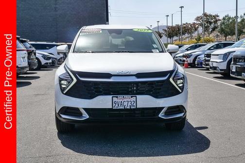 Snow White Pearl 2025 Kia Sportage Hybrid LX