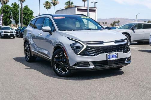 Gray 2023 Kia Sportage SX-Prestige