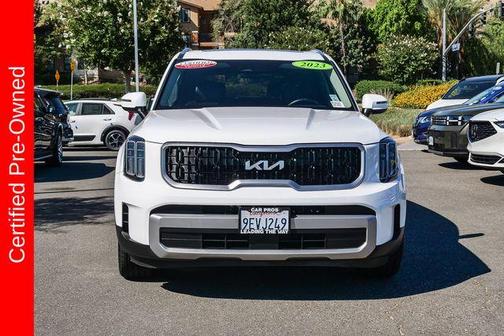 Glacial White Pearl 2023 Kia Telluride EX