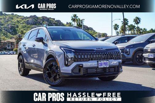 Wolf Gray 2026 Kia Sportage Hybrid X-Line