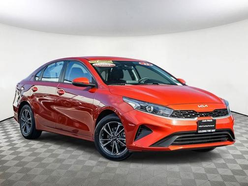 Fire Orange 2023 Kia Forte LXS
