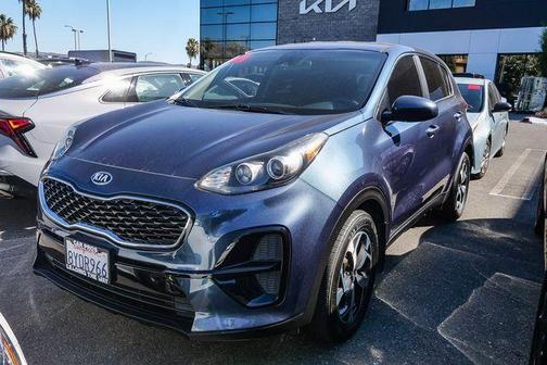 Pacific Blue 2022 Kia Sportage LX