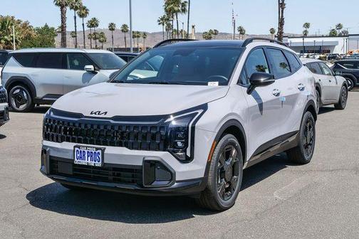 Wolf Gray 2026 Kia Sportage Hybrid X-Line