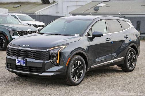 Gravity Gray 2026 Kia Sportage Hybrid LX