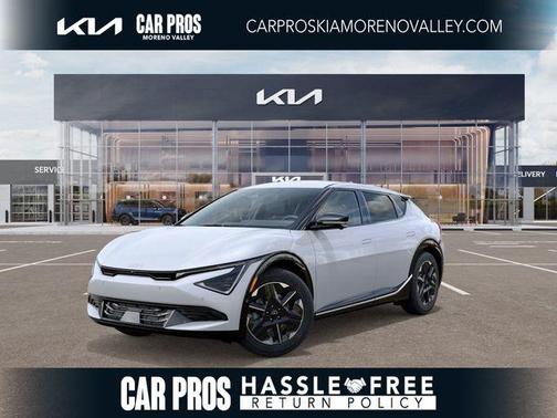 Glacier White Pearl 2025 Kia EV6 Wind