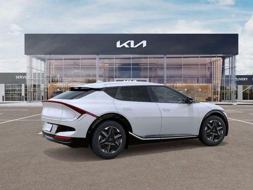 Glacier White Pearl 2025 Kia EV6 Wind