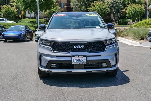 Gray 2023 Kia Sorento EX
