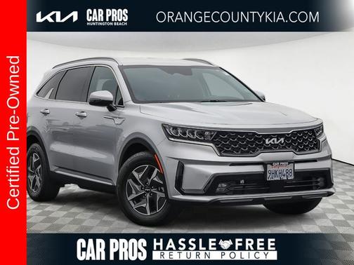 Silky Silver 2023 Kia Sorento Hybrid EX