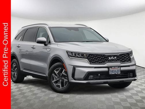 Silky Silver 2023 Kia Sorento Hybrid EX