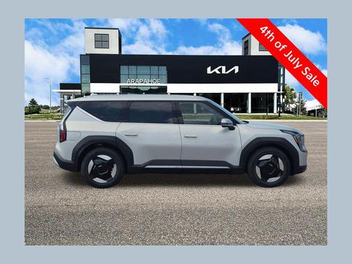 Ivory Silver 2026 Kia EV9 Wind
