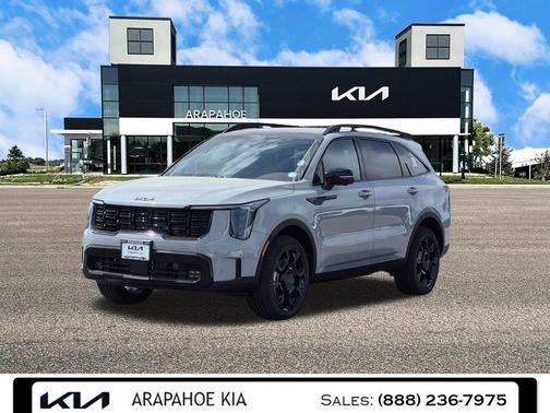 Wolf Gray 2026 Kia Sorento SX