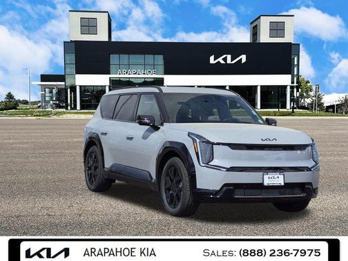 Ivory Silver 2026 Kia EV9 GT-Line