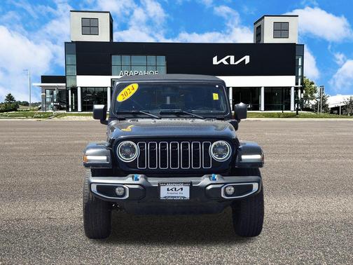 Black Clearcoat 2024 Jeep Wrangler 4xe Sahara