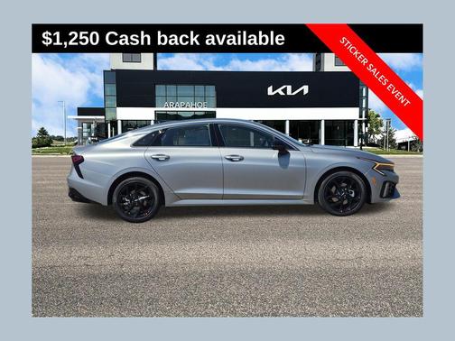 Wolf Gray 2026 Kia K5 GT-Line AWD