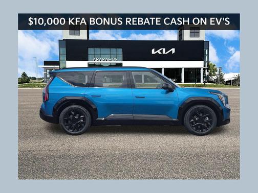 Ocean Blue 2026 Kia EV9 Wind