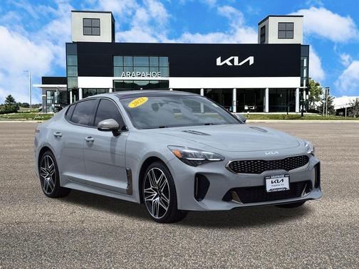 Ceramic Silver 2022 Kia Stinger GT1