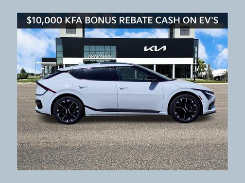 Glacial White Pearl 2026 Kia EV6 GT-Line AWD